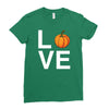 love pumpkin Ladies Fitted T-Shirt