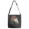 pizza rat Adjustable Strap Totes