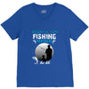 Daddy &amp; Son Fishing Partners ForLife V-Neck Tee