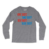 one shift two shift red shift blue shift Long Sleeve Shirts