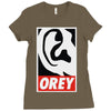 orey Ladies Fitted T-Shirt