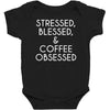 coffee obsession Baby Bodysuit