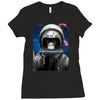 space momky Ladies Fitted T-Shirt