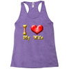 i heart my wife Racerback Tank