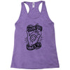 cootie shot (black) Racerback Tank