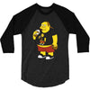 fractal comic book guy 3/4 Sleeve Shirt