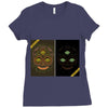 see no evil Ladies Fitted T-Shirt