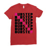 dubstep Ladies Fitted T-Shirt