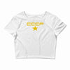 cccp retro,ussr,communist,russia,cold war,fun Crop Top
