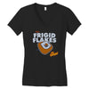 frigid flakes Women's V-Neck T-Shirt