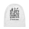 i teach mine science teacher Baby Beanies