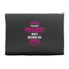The Best Gramps Are Born In April Accessory Pouches