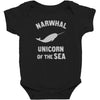 narwhals Baby Bodysuit