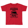 motorrad papa Toddler T-shirt