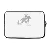 banksy fallen angel Laptop sleeve