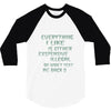 everything i like girls 3/4 Sleeve Shirt
