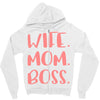 wife boss mom Zipper Hoodie