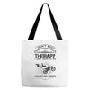 I Don't Need Therapy Just to Go Mountain Biking Tote Bags