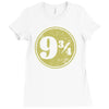 nine and three quarters Ladies Fitted T-Shirt