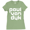 paul van dyk house Ladies Fitted T-Shirt