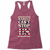 harvey can't stop us Racerback Tank