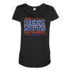 vote deez nuts Maternity Scoop Neck T-shirt