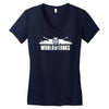 world of tanks Women's V-Neck T-Shirt