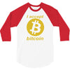 bitcoin 3/4 Sleeve Shirt