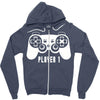 player 1 Zipper Hoodie
