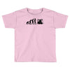 evolution of drummer Toddler T-shirt