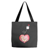 Mom and Baby are Connected to the Heart Tote Bags