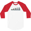 evolution of espionage 3/4 Sleeve Shirt