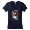 tacos and unicorns Women's V-Neck T-Shirt