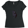 Owl Women's Triblend Scoop T-shirt