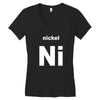 nickel Women's V-Neck T-Shirt