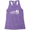 climbing ape to evolution climb indoor outdoor Racerback Tank