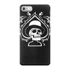 totenkopf zylinder skull pik poker ace topper bike mc rock metal iPhone 7 Case