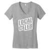 local celeb Women's V-Neck T-Shirt