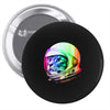 astronaut space cat new Pin-back button