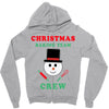 christmas baking team crew snowman Zipper Hoodie