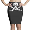 pirate skull sword music band metal biker guitar tee new Pencil Skirts