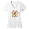 elemental force   fire Women's V-Neck T-Shirt