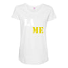 lame Maternity Scoop Neck T-shirt