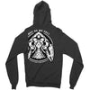 why do we fall, so we can learn to pickup ourselves up black Zipper Hoodie