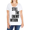 still the enemy within Ladies Curvy T-Shirt