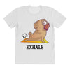 yoga pug exhale All Over Women's T-shirt
