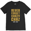 Never Forget Chazy Chaz V-Neck Tee