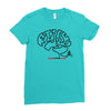 singletrack mind mens mountain bike Ladies Fitted T-Shirt