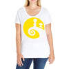 charlie skellignton Ladies Curvy T-Shirt