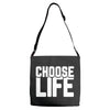 Choose Life Adjustable Strap Totes